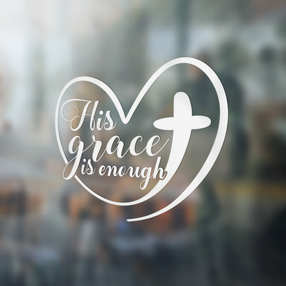 His Mercies - Christian Vinyl Decal - Are New Every Morning